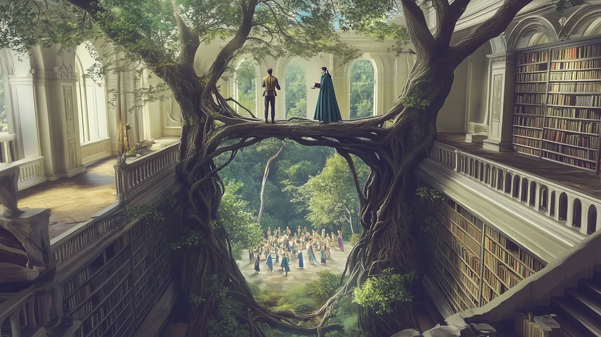 Library Portal – Grove of Life – V1
