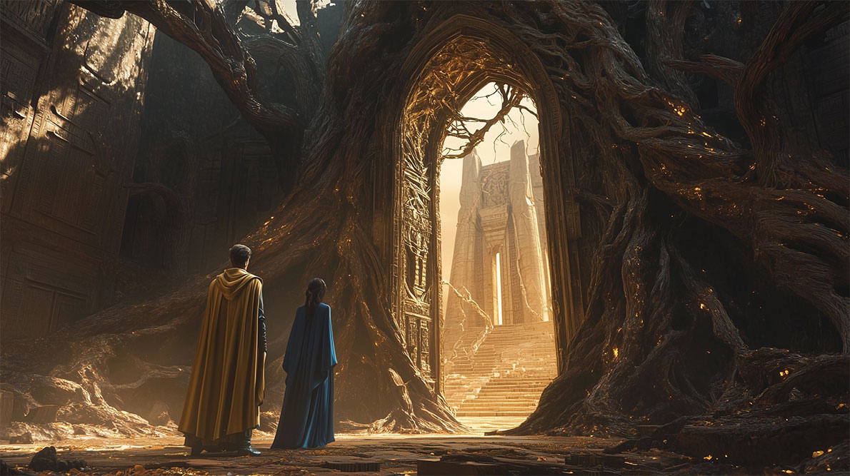 Library Portal – “Voice of the Mythica”