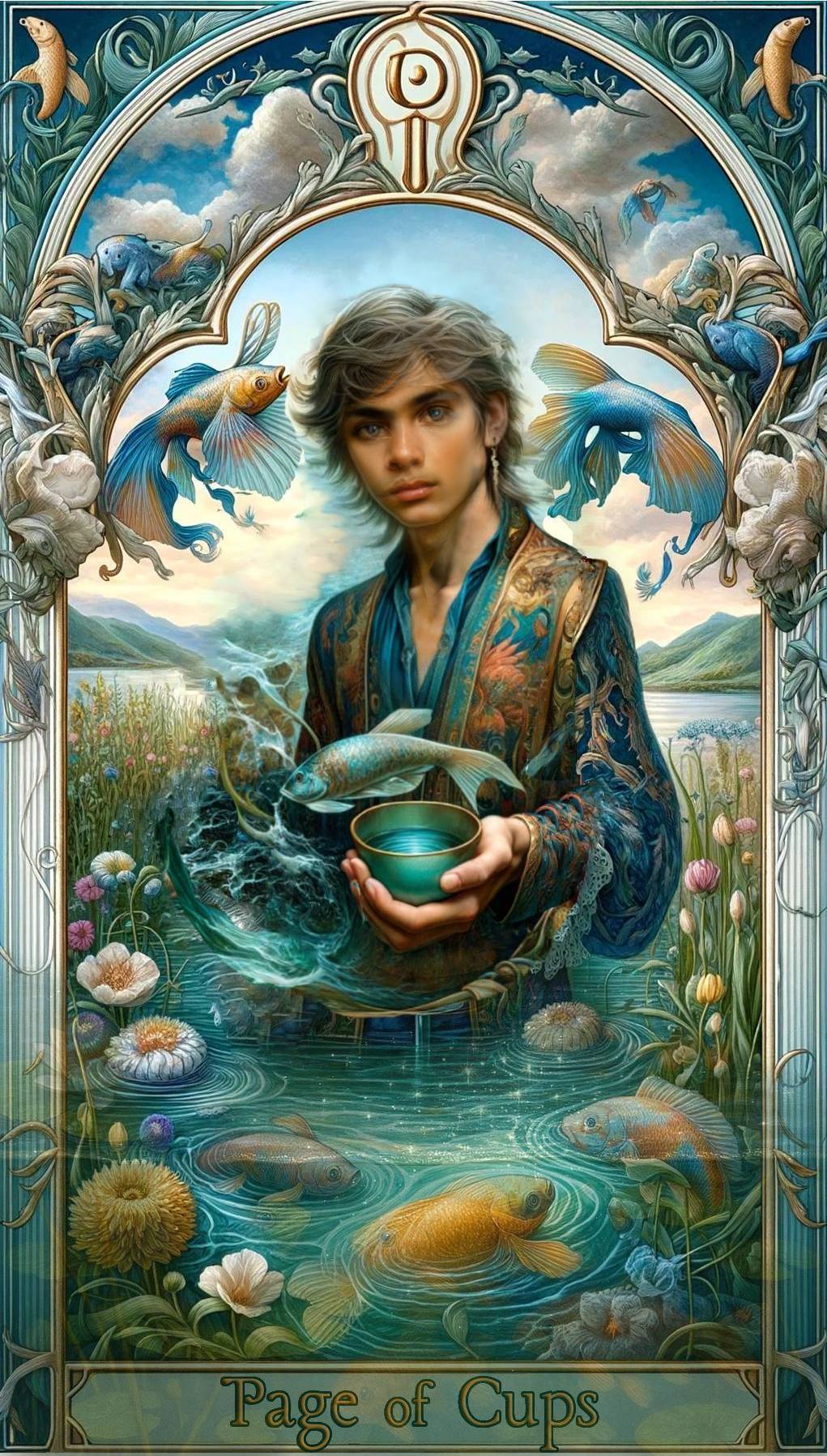 Page of Cups